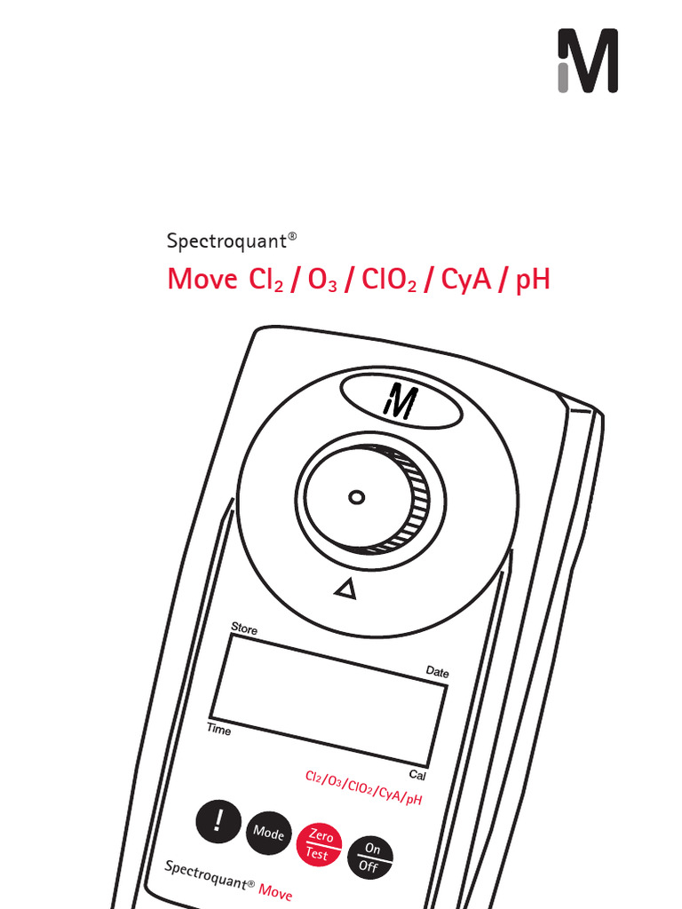 Spectroquant Move I2C - Manual | PDF | Calibration | Optical Filter