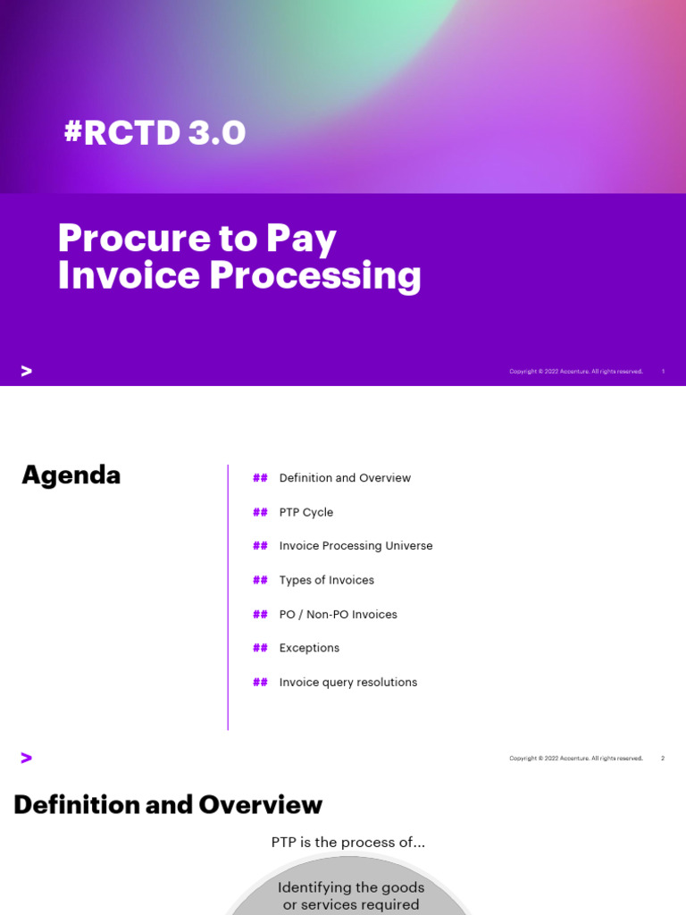 P2P Invoice Processing Overview | PDF | Invoice | Accounts Payable