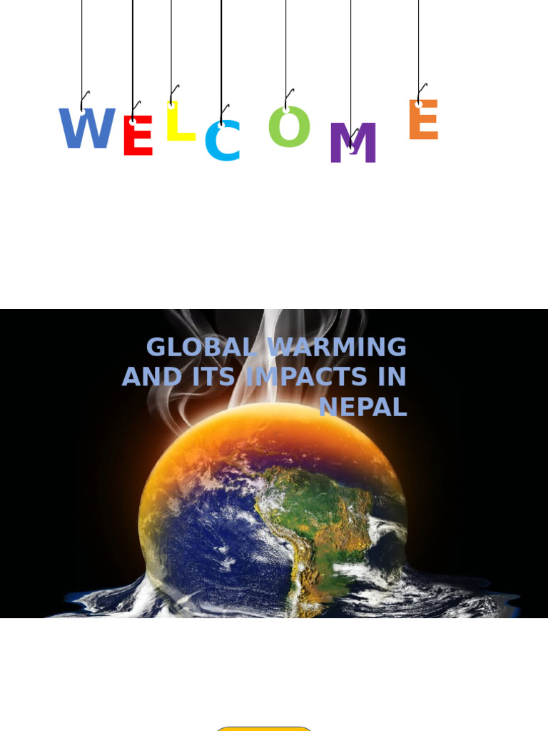 Global Warming Effects in Nepal | PDF | Climate Change | Earth