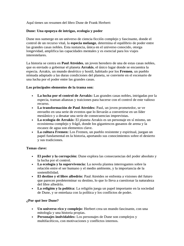 dune PDF Duna (Novela) Dune (franquicia)