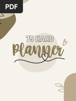 75 hard Planner