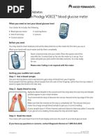 True Metrix Pro Manual | PDF | Diabetes | Causes Of Death