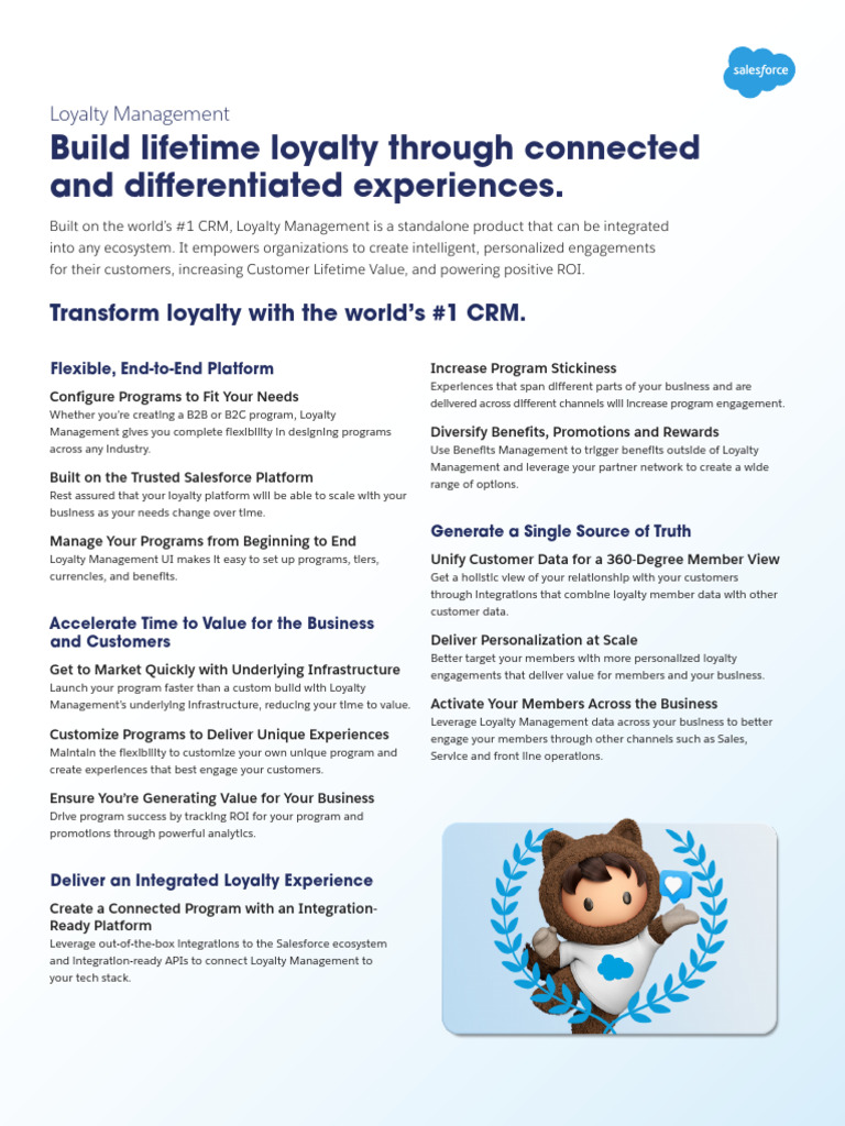 Loyalty Management Datasheet | PDF | Customer Relationship Management ...