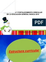 Actualización Y Fortalecimiento Crricular de La Educacion General Básica 2010