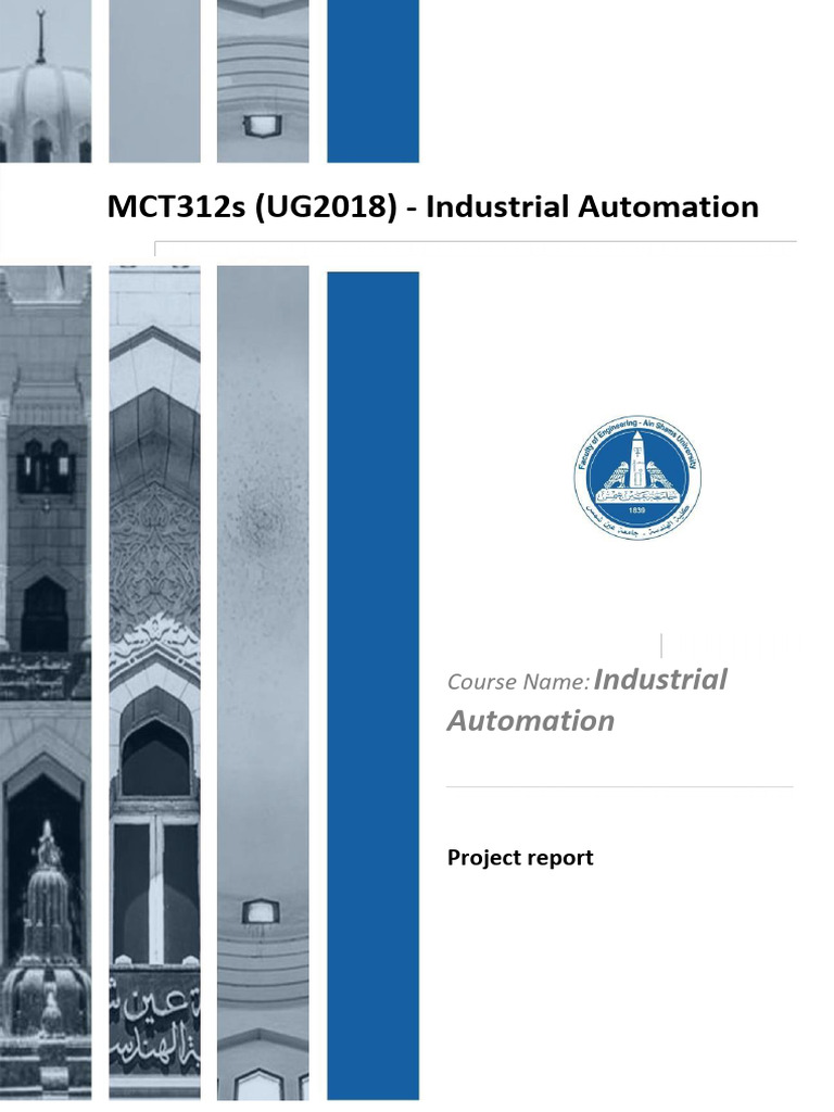 Industrial Automation Project Report | PDF | Fuse (Electrical) | Relay