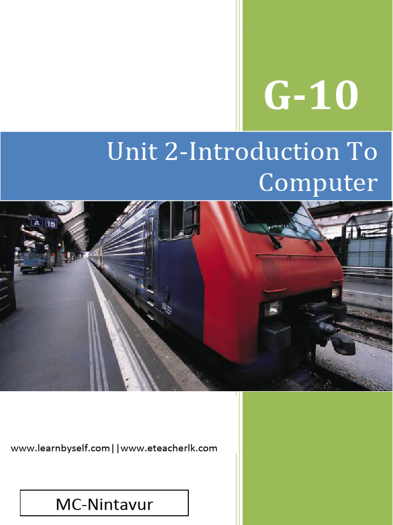 G 10 Unit 2 Computer Hardware 2021 - 240812 - 192906 | PDF ...