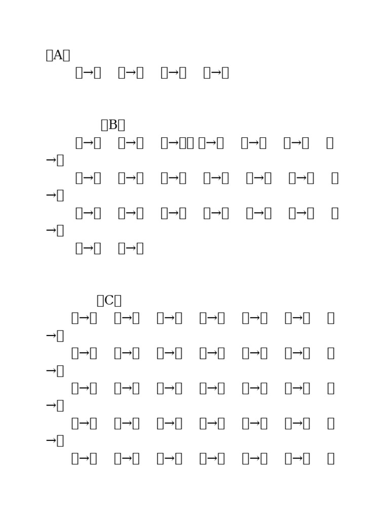 簡体字与繁体字对照表 | PDF