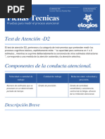 Manual d2 Evaluacion de La Atencion | PDF