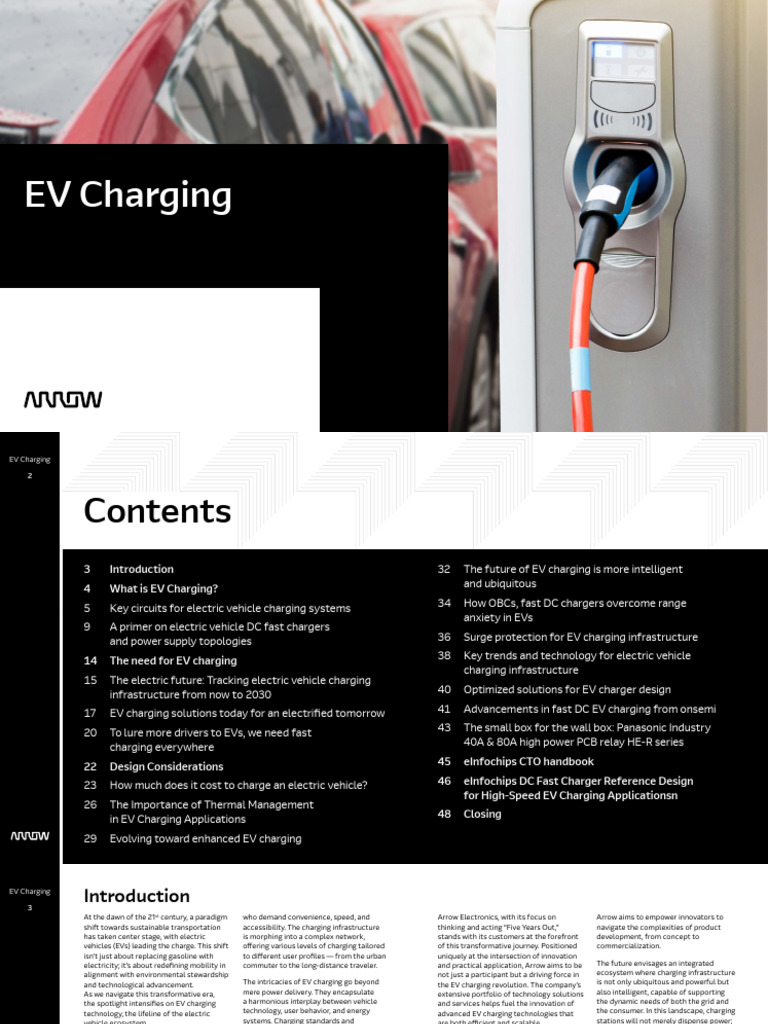 EV Charging Solutions and Innovations | PDF | Battery Charger ...