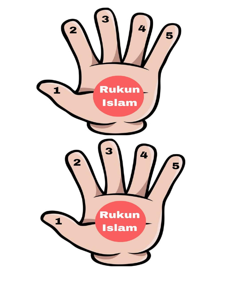 Tangan Rukun Islam | PDF