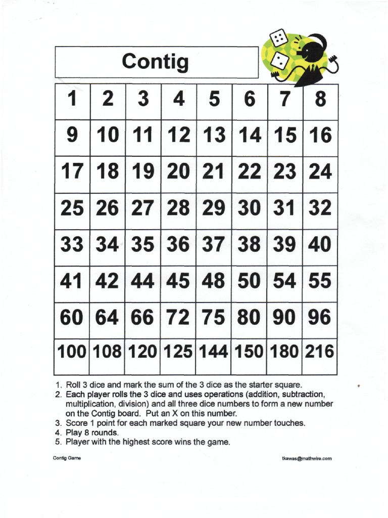 Contig | PDF | Teaching Methods & Materials