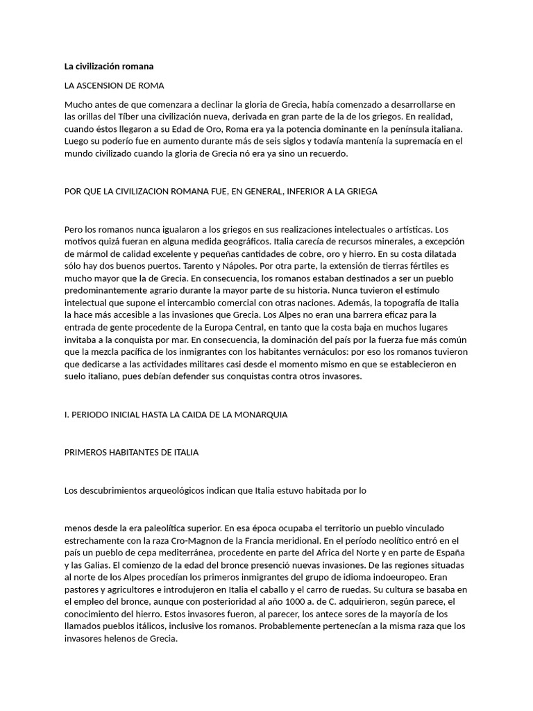 Roma Apuntes | PDF | Cartago antigua | Pompeyo