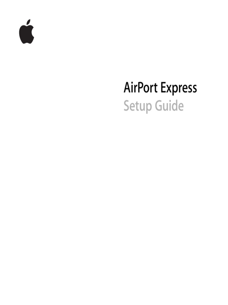 AirPort Express Printer Setup Guide | PDF | Airport | Computer Network