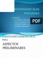 Concesiones Mineras en El Perú