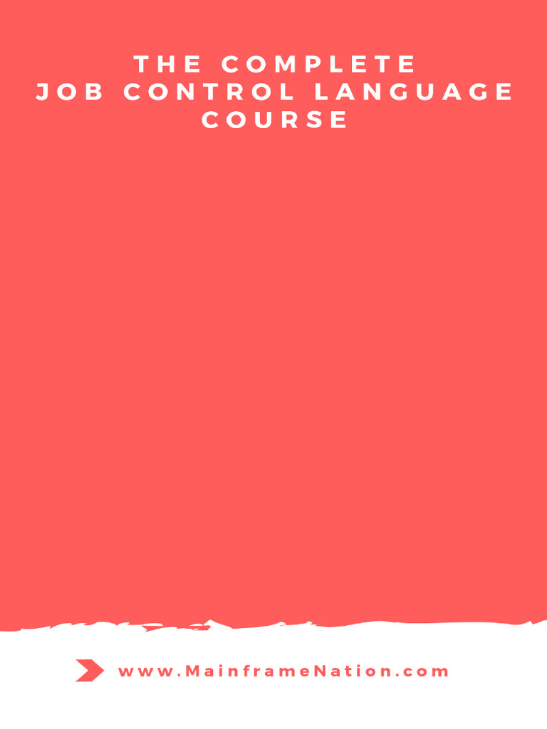 Free Complete JCL Course Overview | PDF | Computer Programming ...