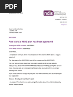 NDIS Change of Situation Form | PDF