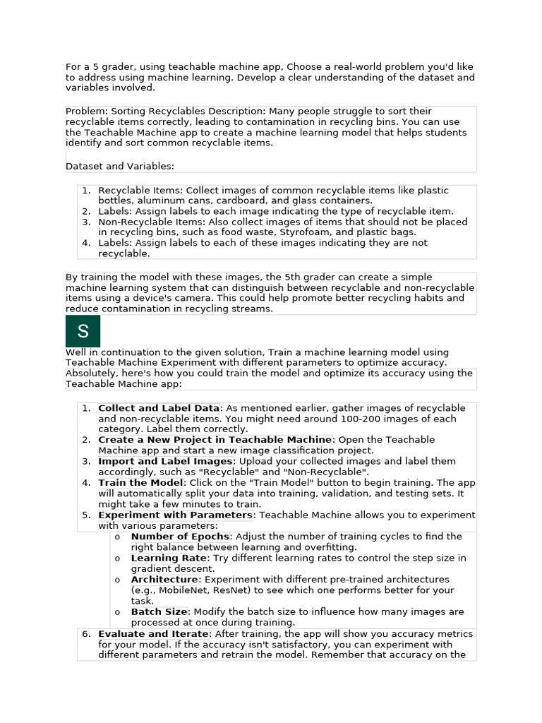 Recycling Sorter Model Pdf Accuracy And Precision Recycling