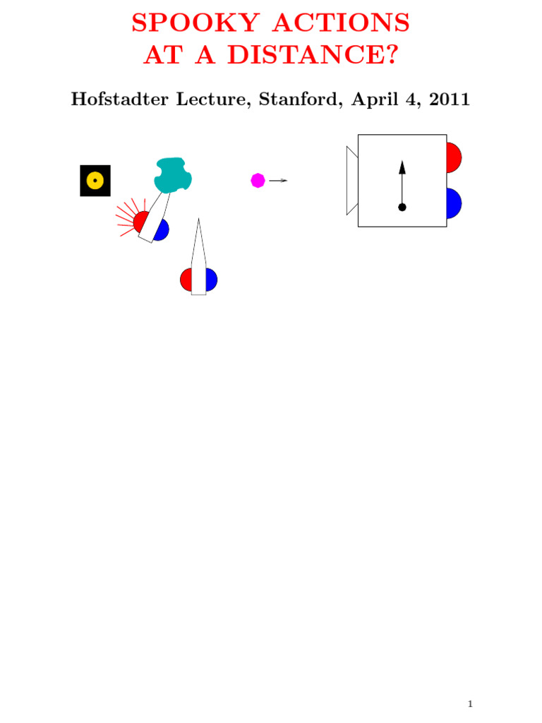 Spooky Action Pdf Quantum Mechanics Reality