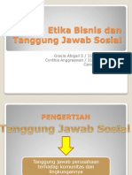 Etika Bisnis Dan Tanggung Jawab Sosial