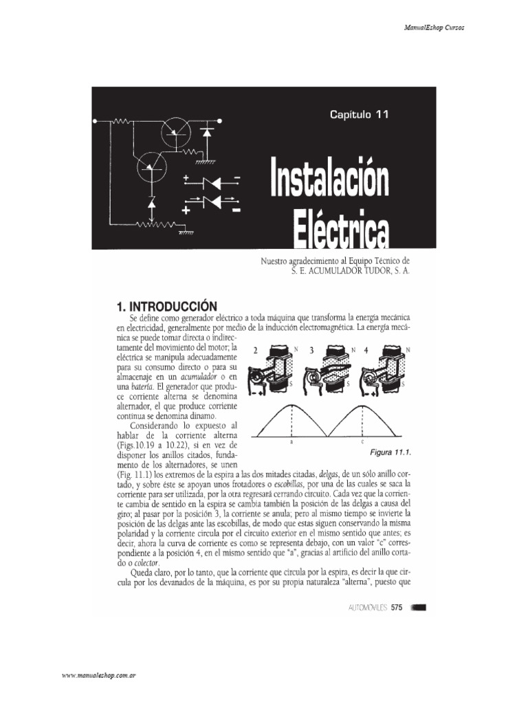 Capitulo 11 - Instalacion Electrica | PDF | Negocios