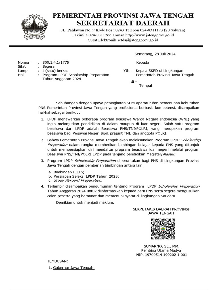 Lpdp Preparation Program 2024 Pdf