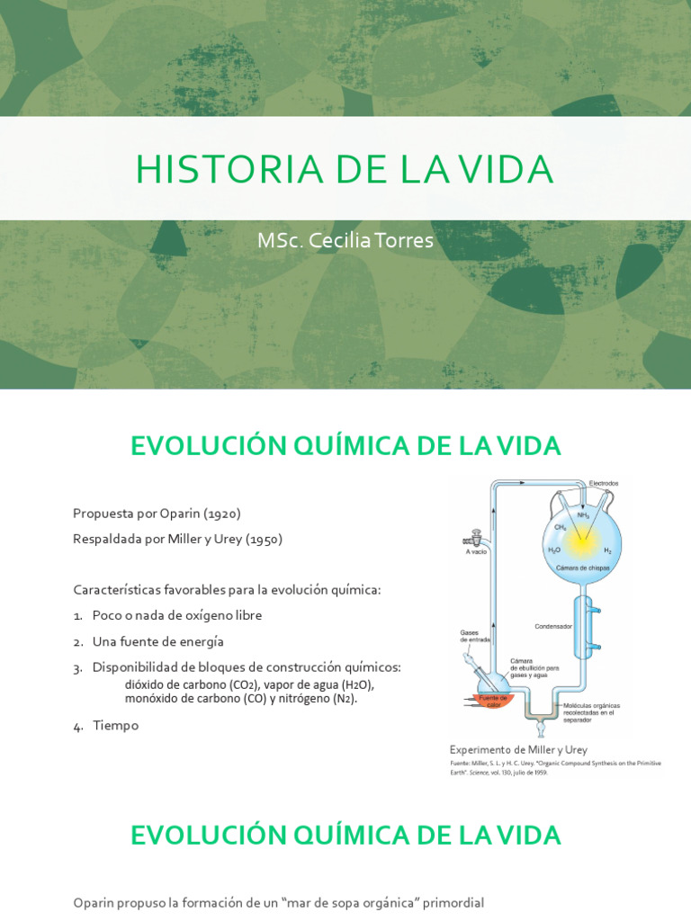 Evolución y Origen de la Vida | PDF | Evolución | Seleccion natural