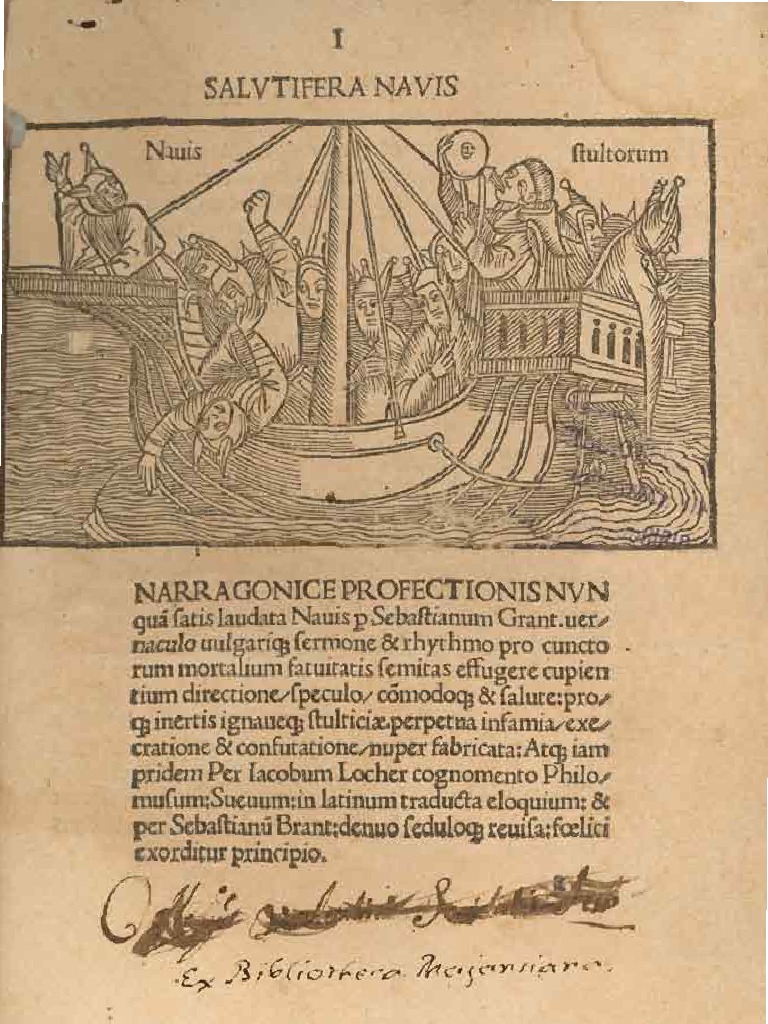 La nave de los locos Caras y Caretas