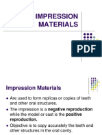Lecture 4 - Impression Materials