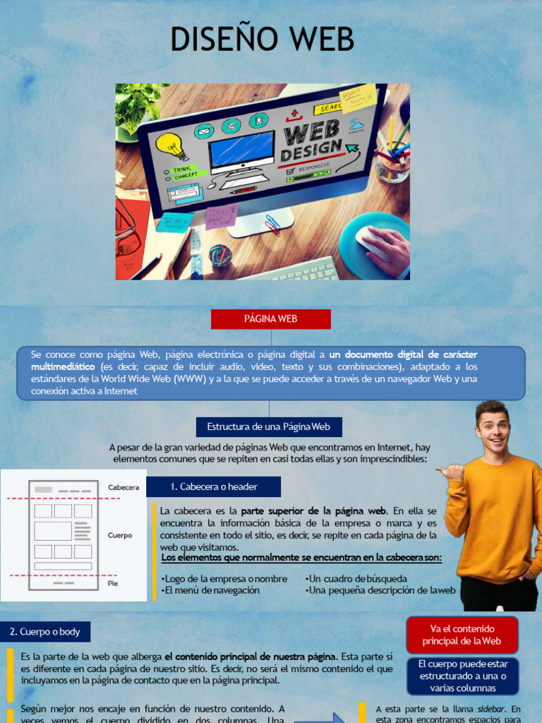 Estructura y Acceso a Páginas Web | PDF | Red mundial | Internet y web