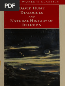 Dialogues and Natural History of Religion - David Hume (1993) )