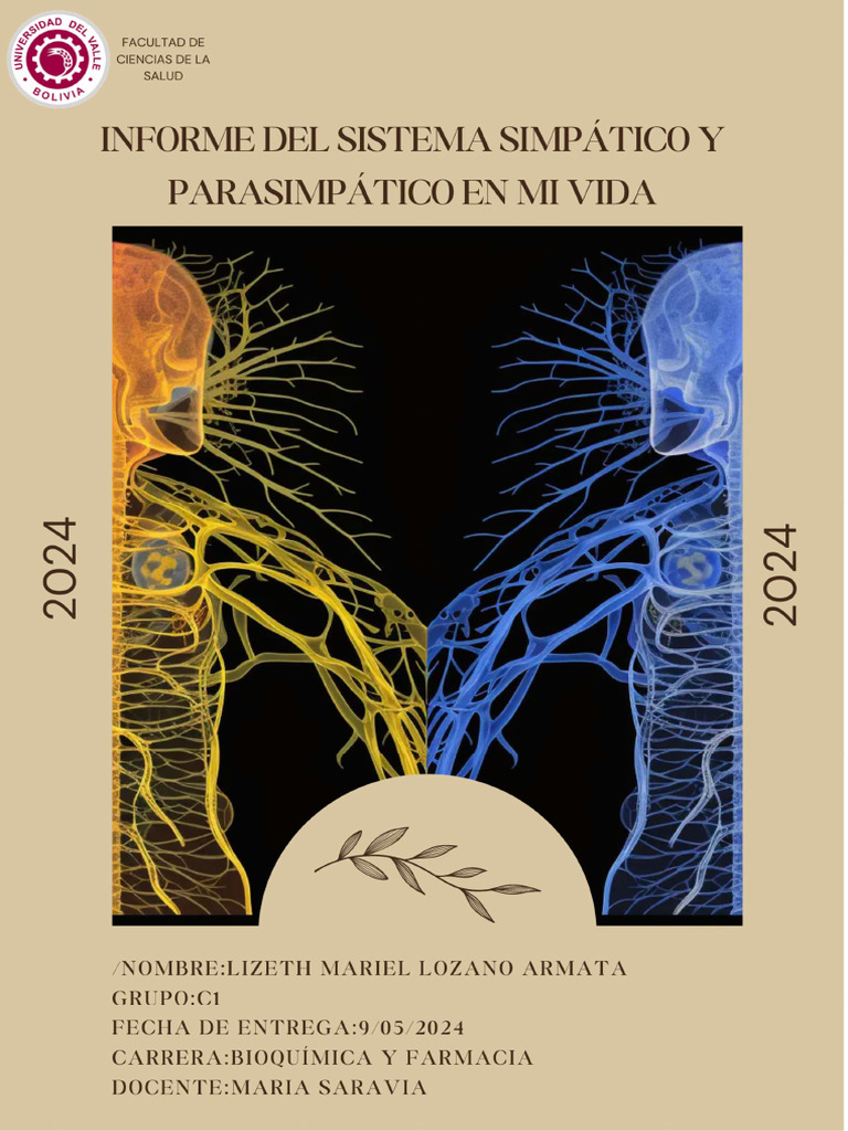 Interacción Simpático-Parasimpático Diario | PDF | Estrés (biología ...