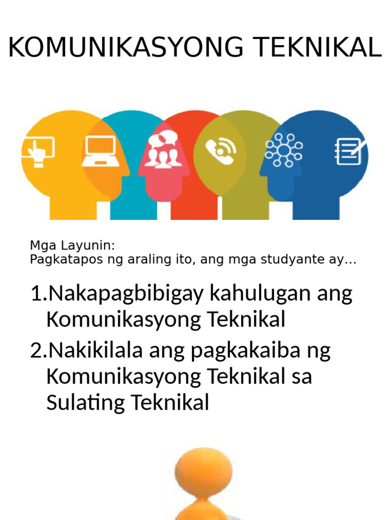 Komunikasyong Teknikal | PDF