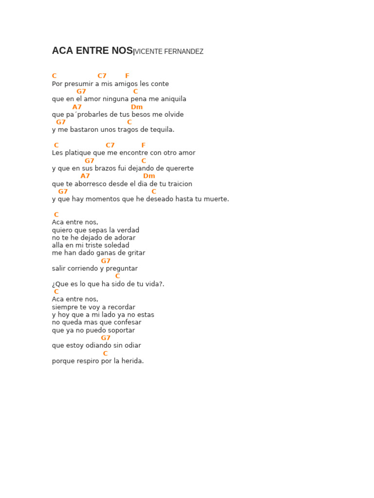 Aca Entre Nos Pdf