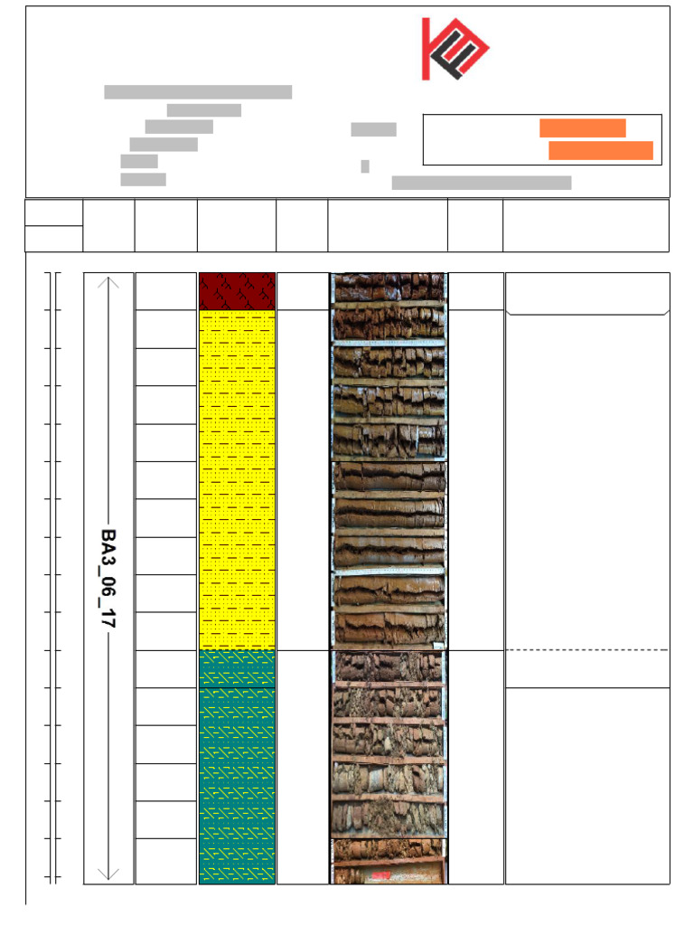 Borehole Log for PT. Koninis Fajar | PDF