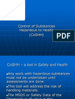 Control Subtances Hazardous Health