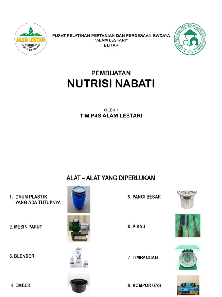 Nutrisi Nabati | PDF