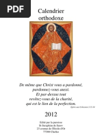 Download Calendrier orthodoxe 2012 by Albocicade SN75920025 doc pdf