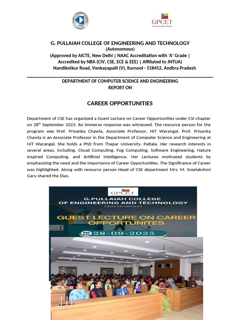Career Opportunities in IoT Explained | PDF | Internet Of Things ...