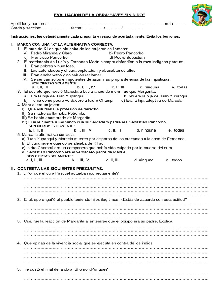 Aves Sin Nido Pdf Libros Para Adolescentes