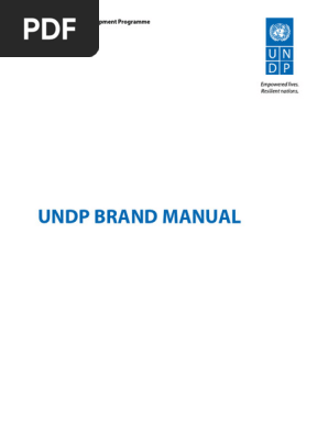 undp brand manual