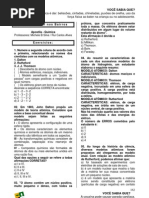 AP Quimica Modulo-01 Exercicios