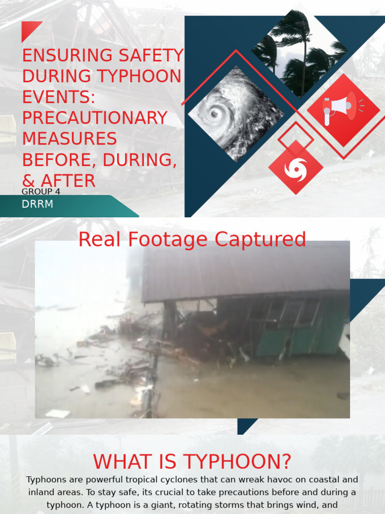 Typhoon Safety: Precautionary Measures | PDF | Tropical Cyclones ...
