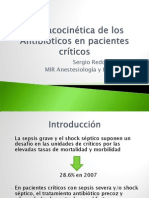 Farmacocinética de Los Antibioticos en Pacientes Críticos