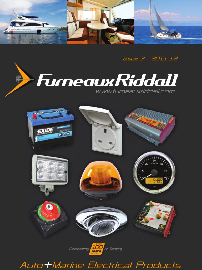 Furneaux Riddall Catalogue 2011-12 | PDF | Battery Charger | Battery ...