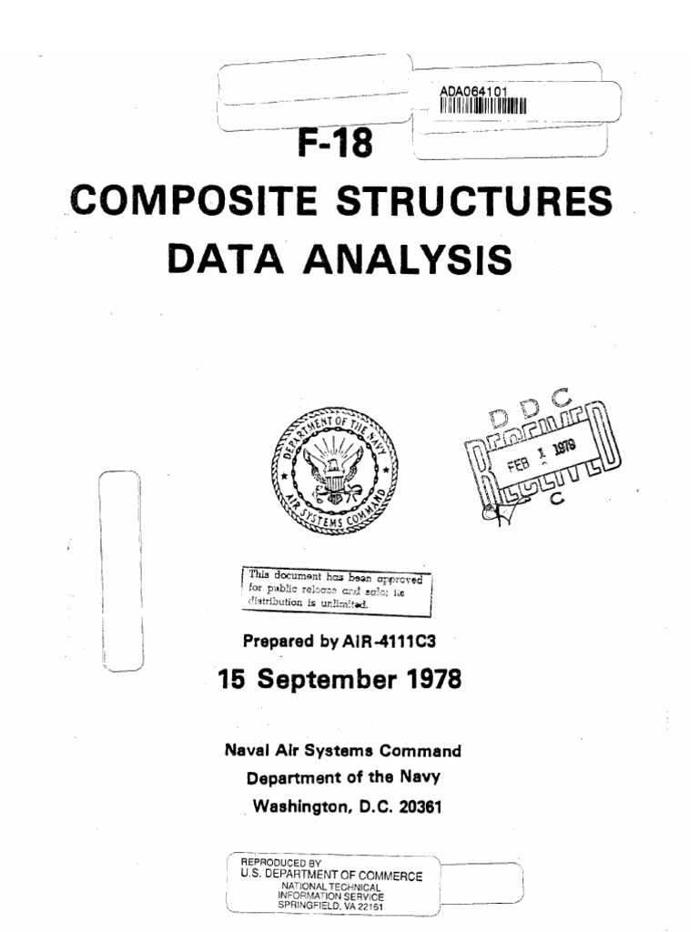 F 18 composite structures data analysis pdf composite material