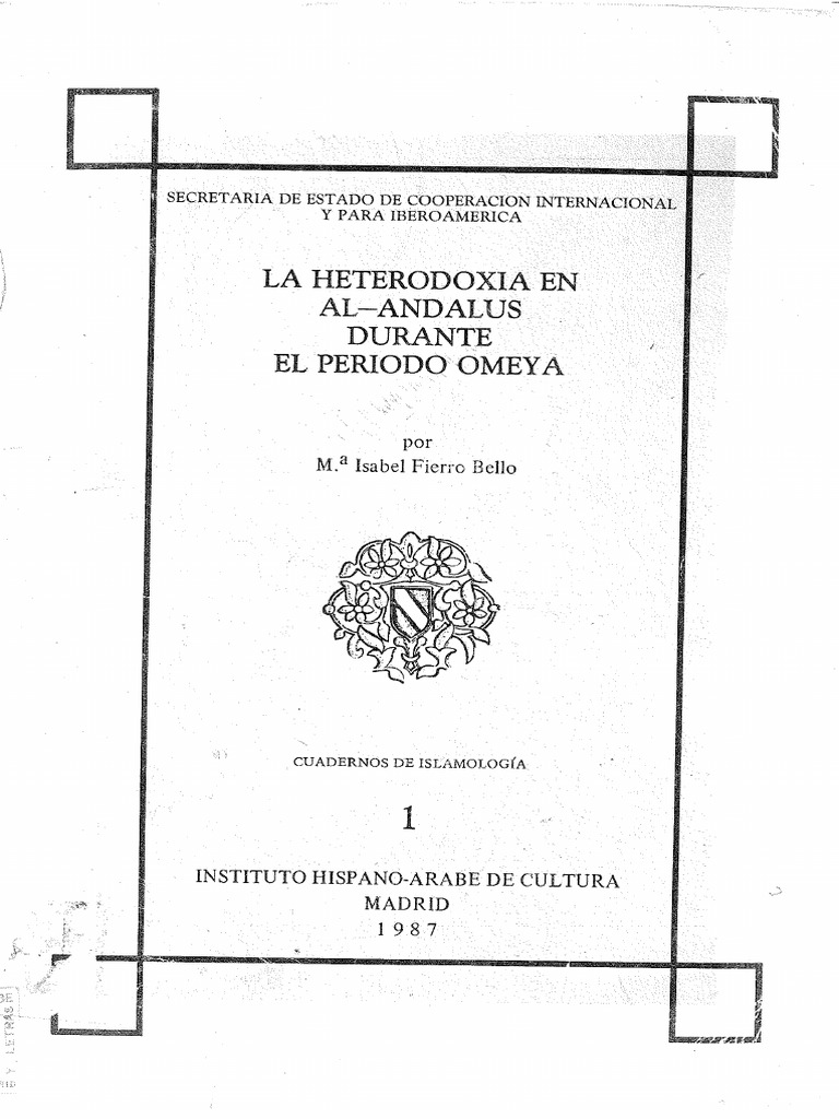La Heterodoxia en Al Andalus Durante El | PDF | Al Andalus | Bereberes