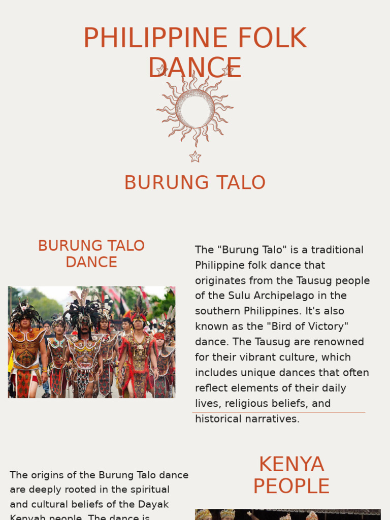 Burung Talo: Tausug Folk Dance | PDF
