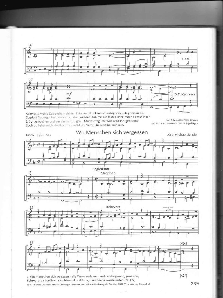 Wo Menschen Sich Vergessen Noten The Sheet Music That Changed History - vpl81h7
