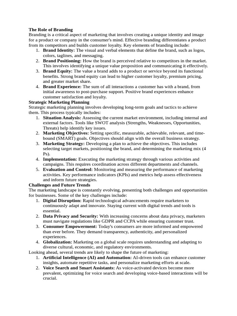 Branding and Marketing Strategies Explained | PDF | Brand | Marketing