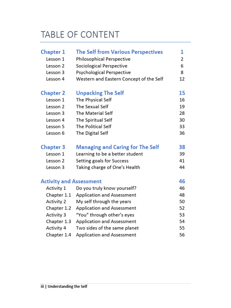Uts module version 2 table of contentsy pdf self cognition